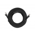 Lanberg patch cord Cat.5e UTP 5m, black