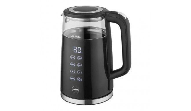 ELDOM C530 NEVO elektriline veekeetja 1,7 L 2200 W must, läbipaistev