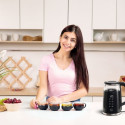 ELDOM Kettle NEVO, 2200 W, 1.7 L, temperature control, plastic + glass