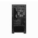 MSI MAG FORGE M100A computer case Micro Tower Black, Transparent
