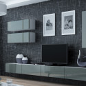 Cama TV stand VIGO 140 30/140/40 white/grey gloss