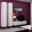 Cama TV stand VIGO 140 30/140/40 white/white gloss Cama TV stand VIGO 140 30/140/40 white/white gloss