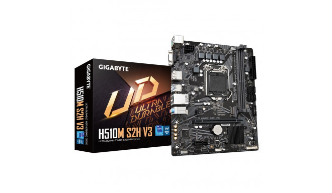 GIGABYTE H510M S2H V3 emaplaat - toetab Intel Core 11. põlvkonna protsessoreid, kuni 3200MHz DDR4 (O