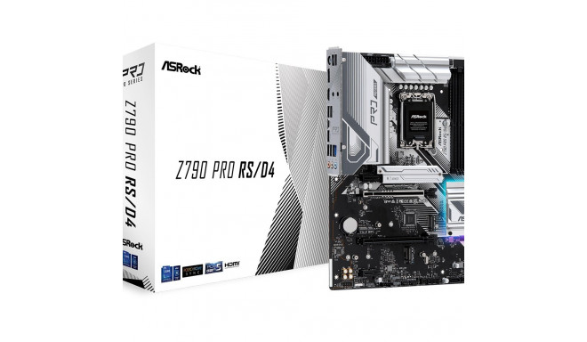 Asrock Z790 Pro RS/D4 Intel Z790 LGA 1700 ATX