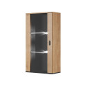 Cama hanging display cabinet SOHO lefkas oak/black