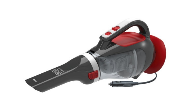 Black & Decker ADV1200 handheld vacuum Grey, Red Bagless