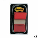 Kleepuvad Märkmepaberid Post-it Index 25 x 43 mm Punane (3 Ühikut)