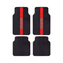 Car Floor Mat Set Sparco SPC1913RS Universal Black/Red (4 pcs)