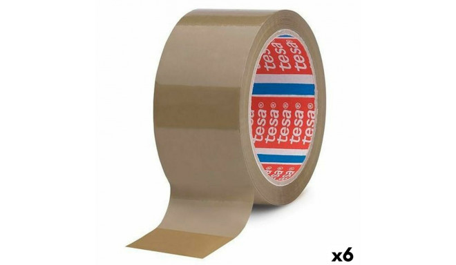 Adhesive Tape TESA Packaging Brown 50 mm x 66 m (6 Units)