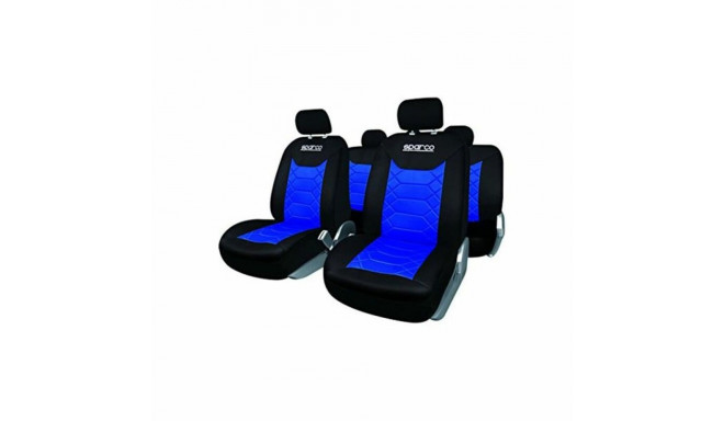 Car Seat Covers Sparco SPC1016AZ Blue (11 pcs)