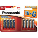 Panasonic Pro Power battery LR6PPG/16B 10+6pcs