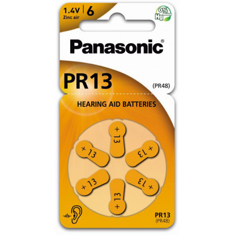 Panasonic kuuldeaparaadi patarei PR13L/6DC