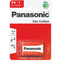 Panasonic battery 6F22RZ/1B 9V