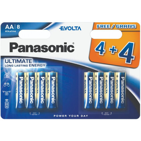Panasonic Evolta patarei LR6EGE/8B (4+4)