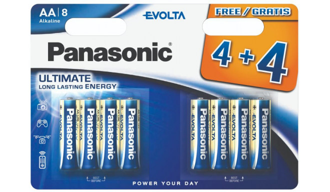 Panasonic Evolta battery LR6EGE/8B (4+4)