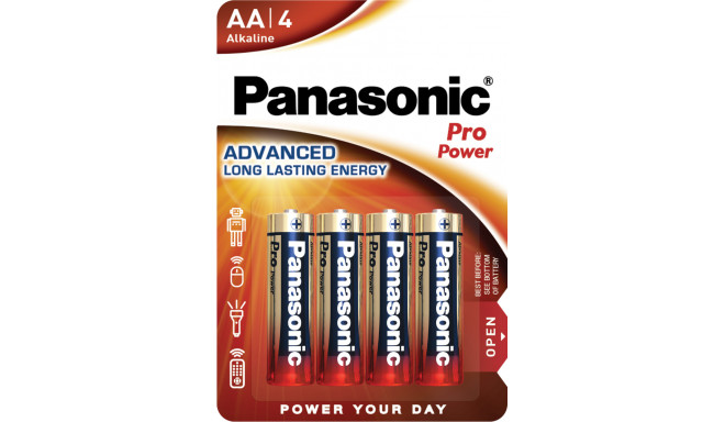 Panasonic Pro Power baterija LR6PPG/4B