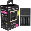 Panasonic eneloop laadija BQ-CC55 + 4x2500mAh