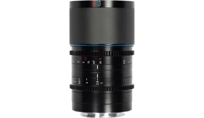 SIRUI ANAMORPHIC LENS SATURN 50MM T2.9 1.6X CARBON FIBER FULL FRAME RF-MOUNT (NEUTRAL FLARE)