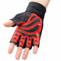 Black / Red HMS RST01 rM gym gloves