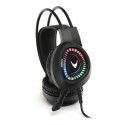 VARR GAMING RGB HEADSET WITH MIC VH8010L Lite 3,5 USB BLACK [45559]