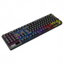 VARR GAMING RGB BLACK MECHANICAL KEYBOARD MULTIMEDIA Xinda Blue Switch [44887]