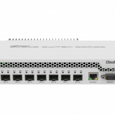 MikroTik kommutaator 8xSFP+ 1xGbE CRS309-1G-8S+I