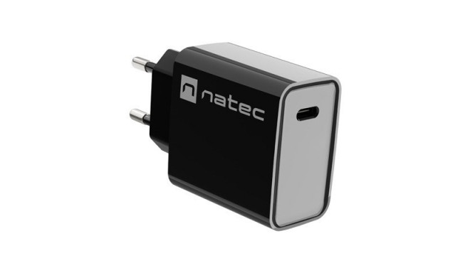 NATEC MAINS laadija RIBERA USB-C 20W PD