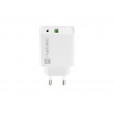 NATEC NETWORK CHARGER RIBERA USB-A+USB-C 20W PD