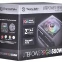 Thermaltake toiteplokk Litepower RGB 550W 24-pin