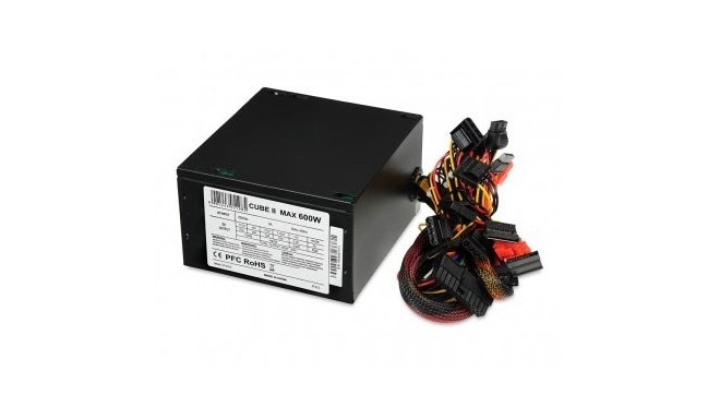 iBox CUBE II power supply unit 600 W ATX Black