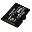 Kingston Technology 512GB micSDXC Canvas Select Plus 100R A1 C10 Card + ADP
