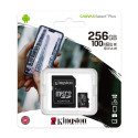 Kingston Technology 256GB micSDXC Canvas Select Plus 100R A1 C10 Card + ADP