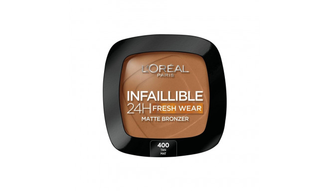 Kompakts brūnējošs pulveris L'Oreal Make Up Infaillible 400-tan doré 24 stundas (9 g)