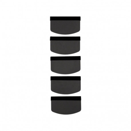 Applicator KSIX Screen Protector Mobile phone Black (5 pcs)