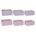 Grozs DKD Home Decor 40,5 x 27,5 x 18 cm Poliesters (2 gb.)