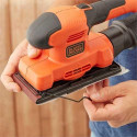 Black &amp; Decker BEW220 Orbital sander 14000 RPM Black, Orange