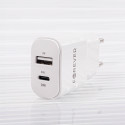 Forever USB laadija USB-C - USB PD QC 20W, valge (TC-01-20AC)