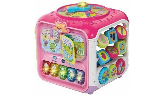 Educational Game Vtech Baby Super cube des découvertes rose
