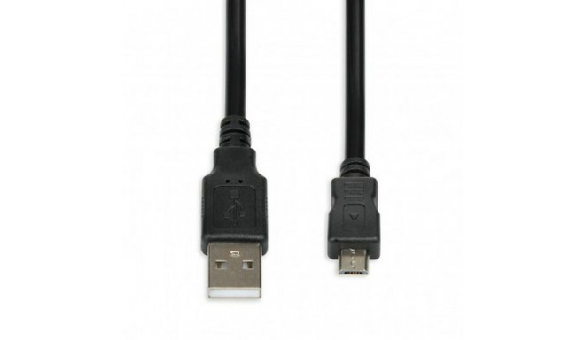 USB-kaabel-mikro USB Ibox IKU2M18 Must 1,8 m