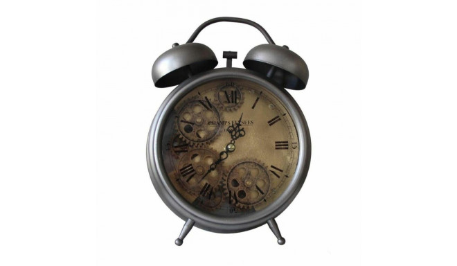 Table clock DKD Home Decor Silver