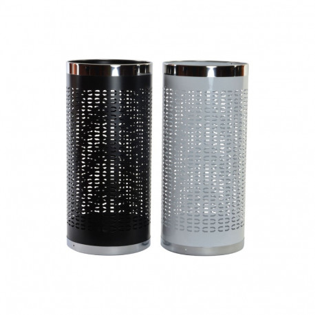 Vihmavarjualus DKD Home Decor 23 x 50 cm Valge Must Teras 23 x 23 x 50 cm (2 Ühikut)