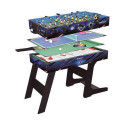 Daudzspēļu galds Locīšana 4-in-1 115,5 x 63 x 16,8 cm Koks MDF