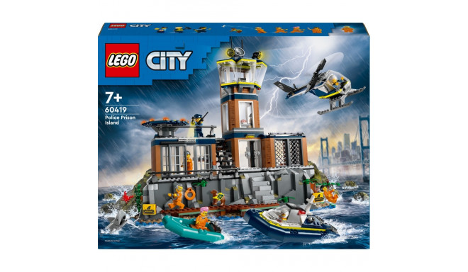 "LEGO City Polizeistation auf der Gefängnisinsel 60419"