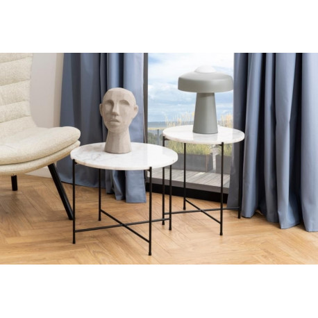 Abilaud Avila Ø42 cm, valge marmor