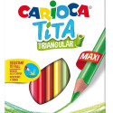 CARIOCA Värvipliiatsid 12 tk maxi