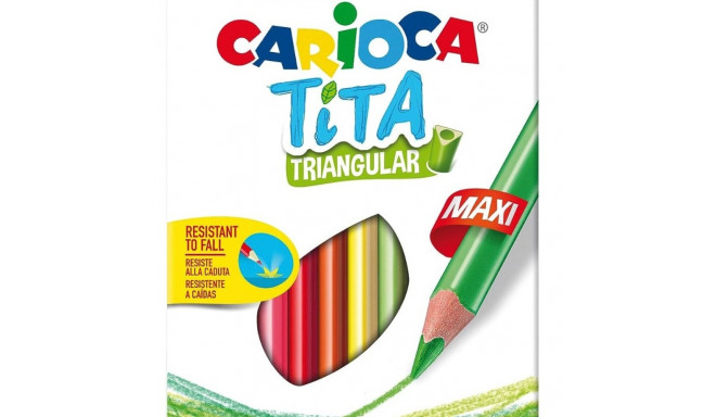 CARIOCA Värvipliiatsid 12 tk maxi