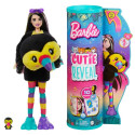 Barbie® Cutie Reveal Džungli seeria nukk - Tuukan