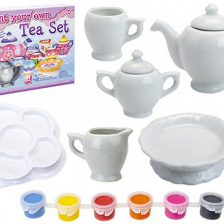 Värvi ise oma teeserviis 29 osa