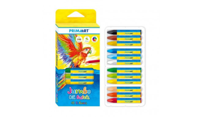 Prima Art õlipastellid Jumbo 12 tk