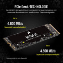 Corsair MP600 GS SSD - 500 GB - M.2, PCIe 4.0 x4